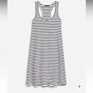 NWT J. Crew Swingy mini tank dress in stripe